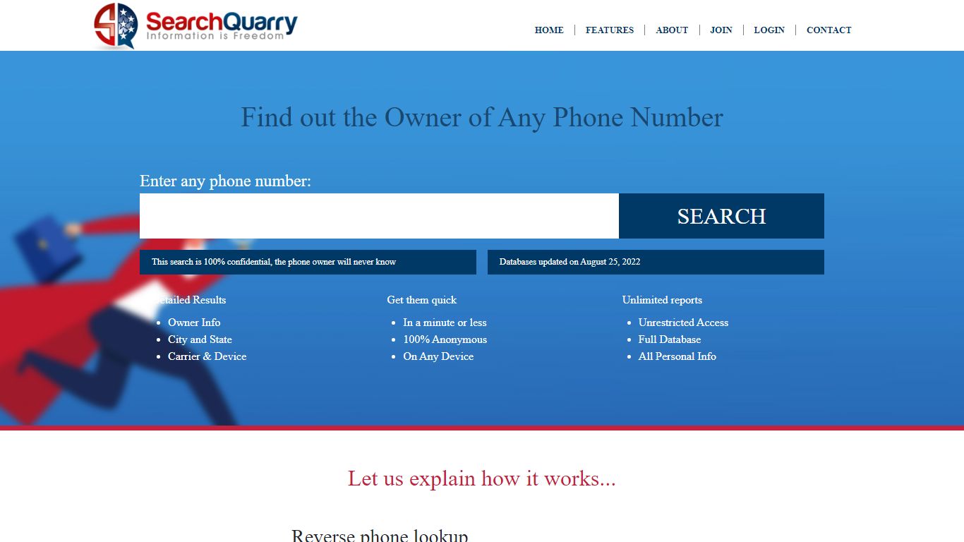 Find out the Owner of Any Phone Number - SearchQuarry